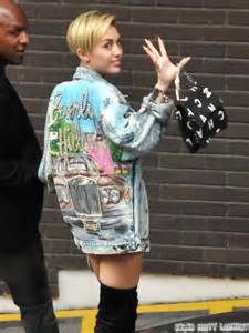 She was recently spotted walking in Los Angeles with an outfit that left little to the imagination. . Miley cyrus stolen topless pics